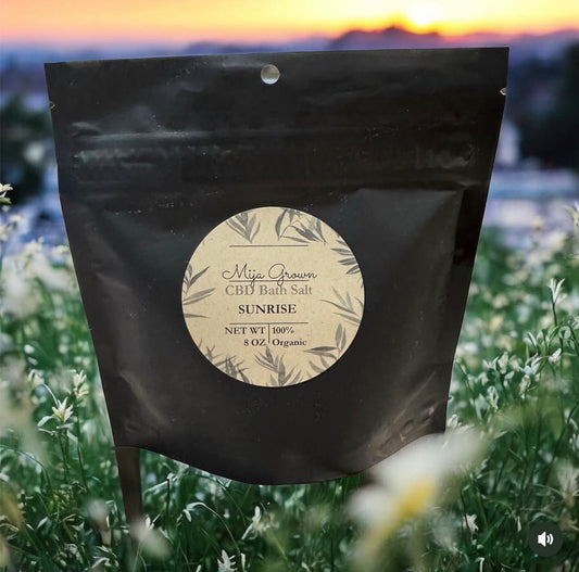 CBD Bath Soak "Sunrise" scented (8 oz